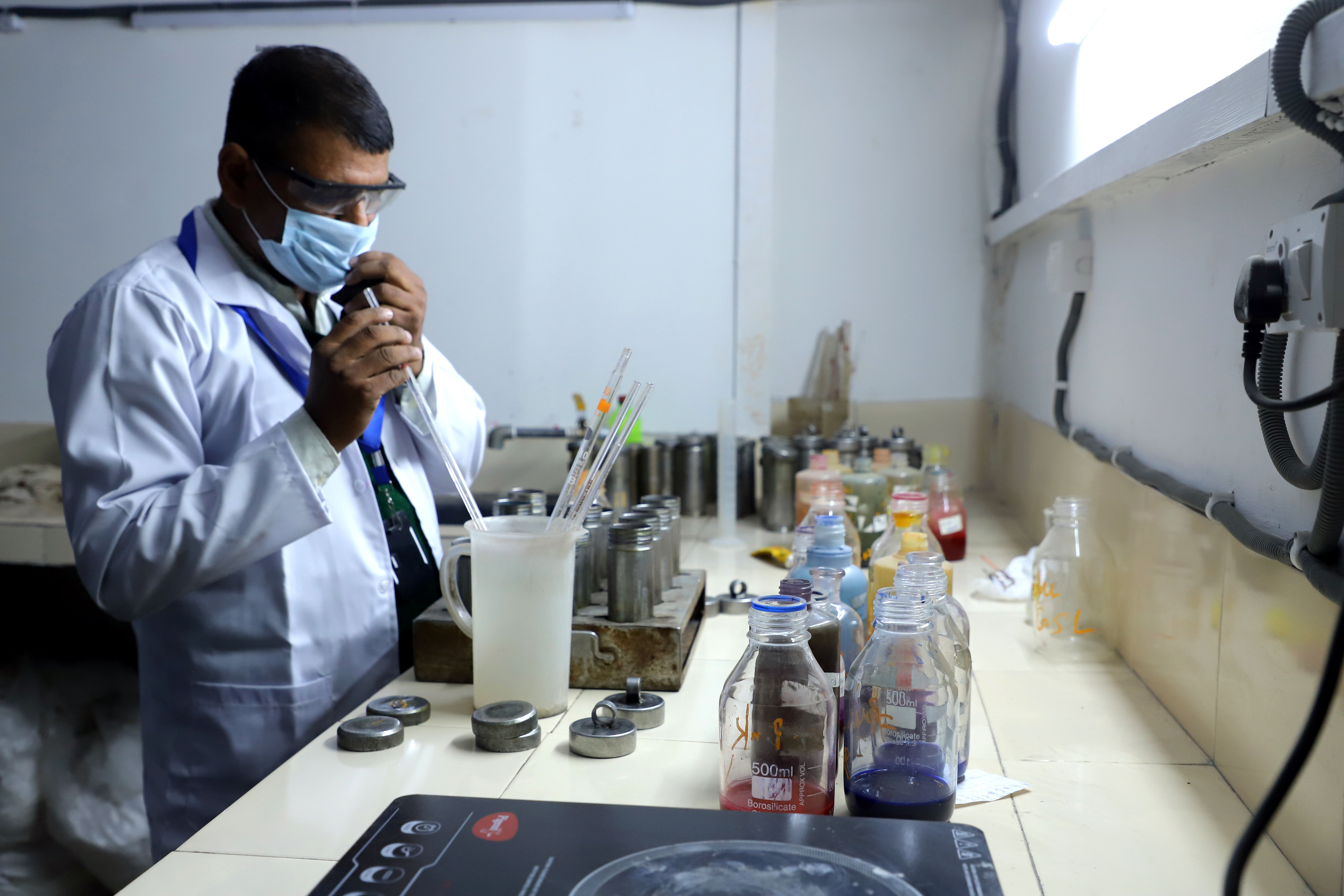 Quality testing laboratory